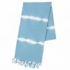 Slate + Salt HOME & GIFTS Tie Dye Turkish Towel In Sky