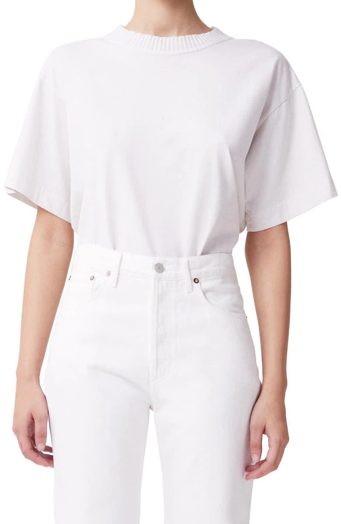 Agolde Tops Lenka Relaxed Tee 3 Agolde Tops Lenka Relaxed Tee