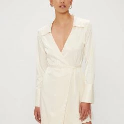 Third Form Under Current Wrap Shirt Dress Dresses 7 Third Form Under Current Wrap Shirt Dress Dresses