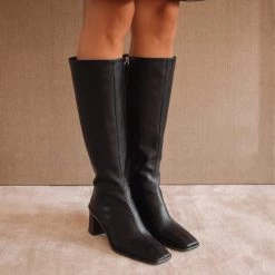 ALOHAS SHOES East Corn Black Boots