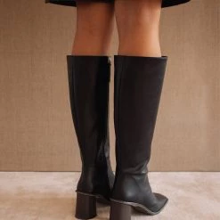 ALOHAS SHOES East Corn Black Boots