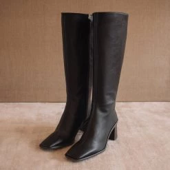 ALOHAS SHOES East Corn Black Boots