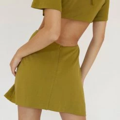 Third Form Double Crossed Tee Dress