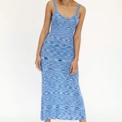 Third Form Dresses Horizon Knit Flare Out Dress