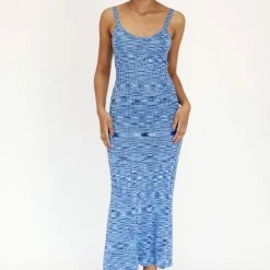 Third Form Dresses Horizon Knit Flare Out Dress