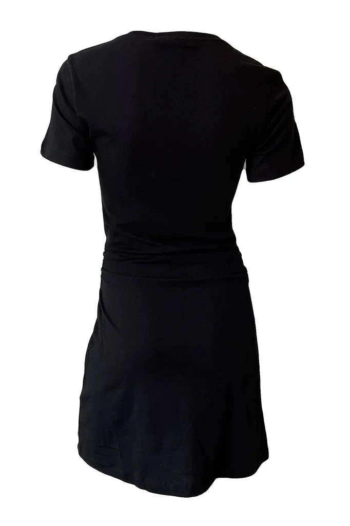 Jonathan Simkhai Levin Organic Cotton Jersey Draped Mini Dress 5 Jonathan Simkhai Levin Organic Cotton Jersey Draped Mini Dress