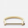 Miansai Modern Screw Cuff In Gold Jewelry