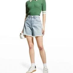 Veronica Beard CLOTHING Jorja Half Zip Polo