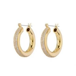 Luv Aj Pave Stripe Baby Amalfi Hoops ACCESSORIES