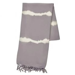 Slate + Salt Tie Dye Turkish Towel In Lavendar