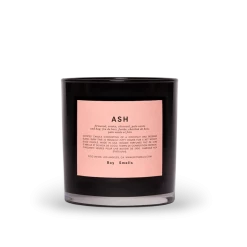 Boy Smells Ash Candle