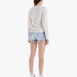 MOTHER CLOTHING Tomcat Fray Shorts